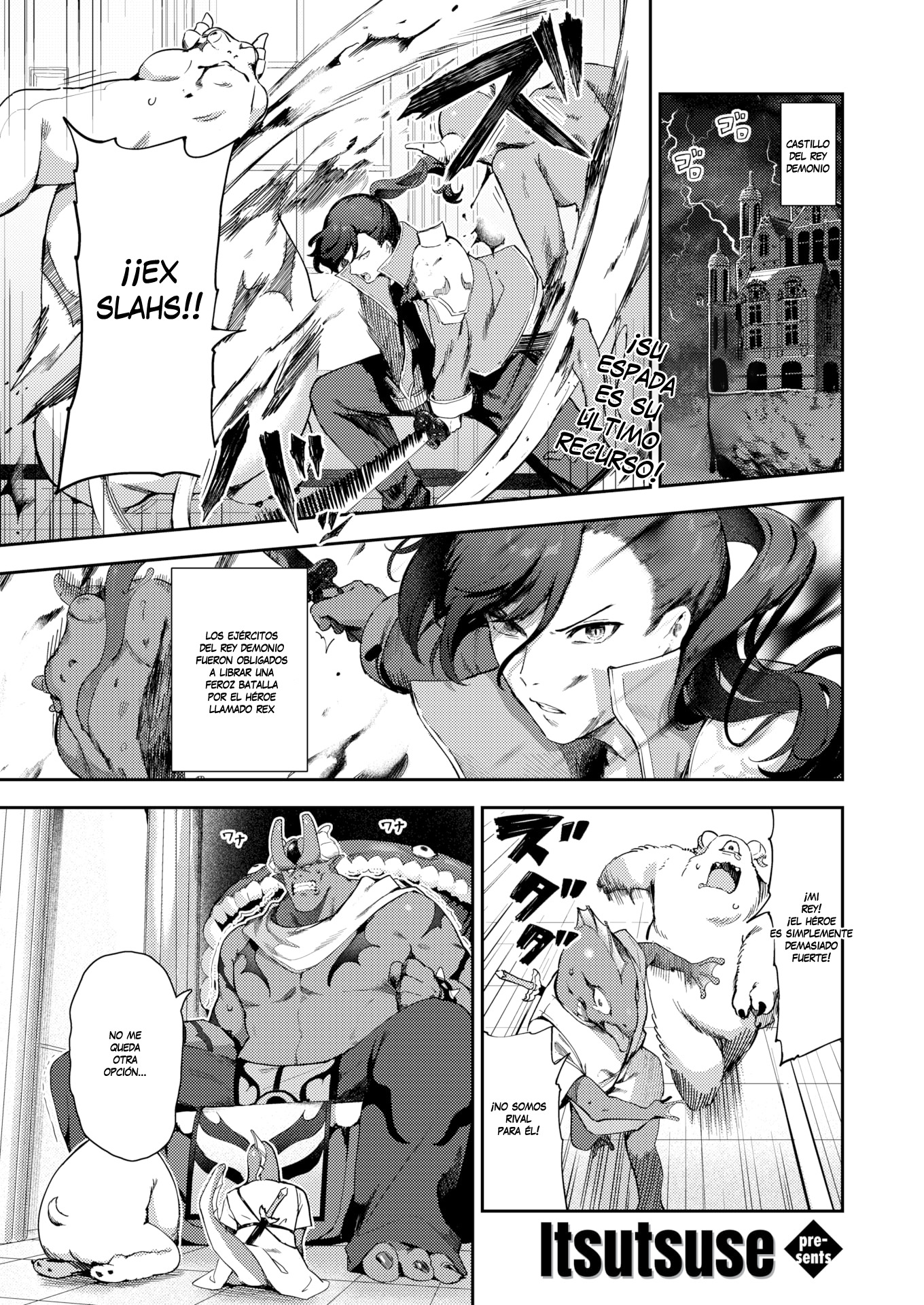 [Itsutsuse] Lowly Bitch ❤ Succubus (comic kairakuten 2025-02): Capítulo 1 - Página 1