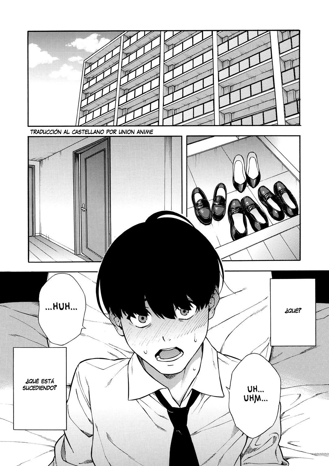 [Zonda] Making a Harem of the Three Bitchy Gal Sisters - Episode 1 (Comic Mugen Tensei 2023-12) [Castellano] [Comoop]: Capítulo 1 - Página 1