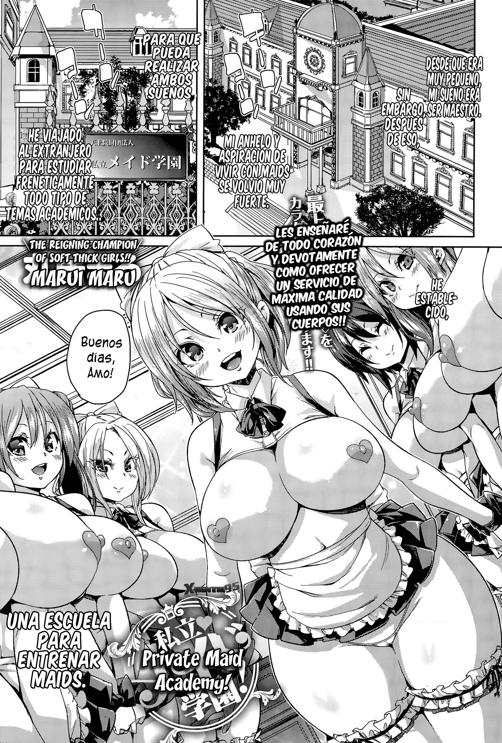 Academia Privada de Maids!: Capítulo 1 - Página 1