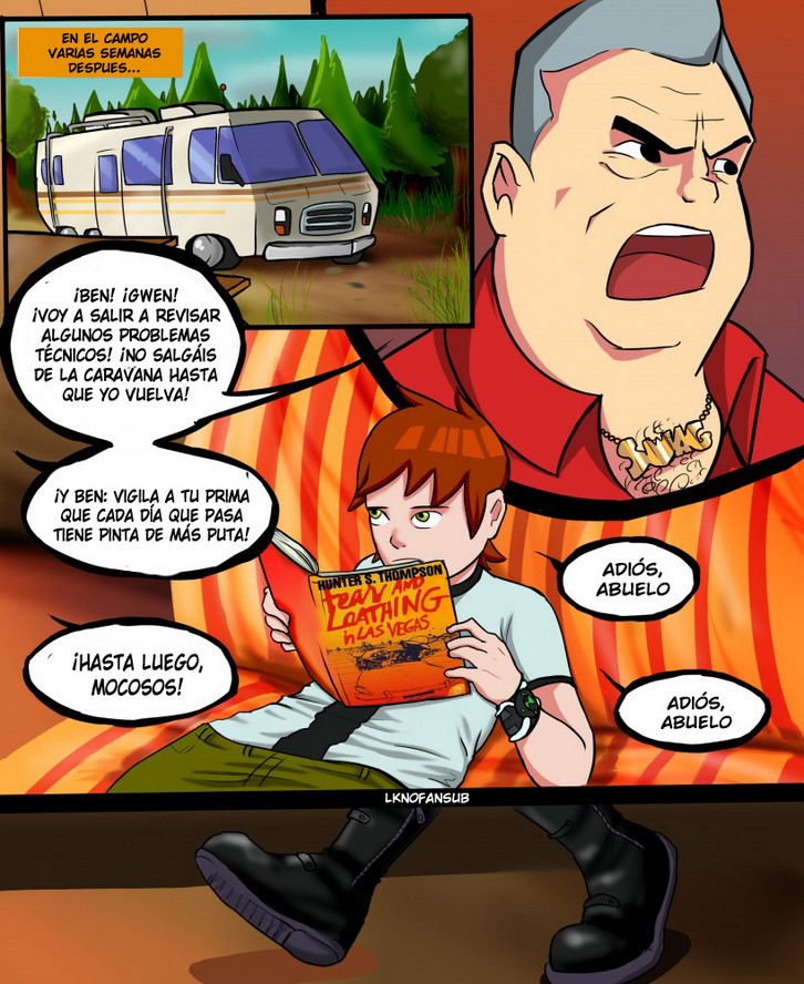 Ben 10 - Abuelo Malo se coje a su nieta: Capítulo 1 - Página 1