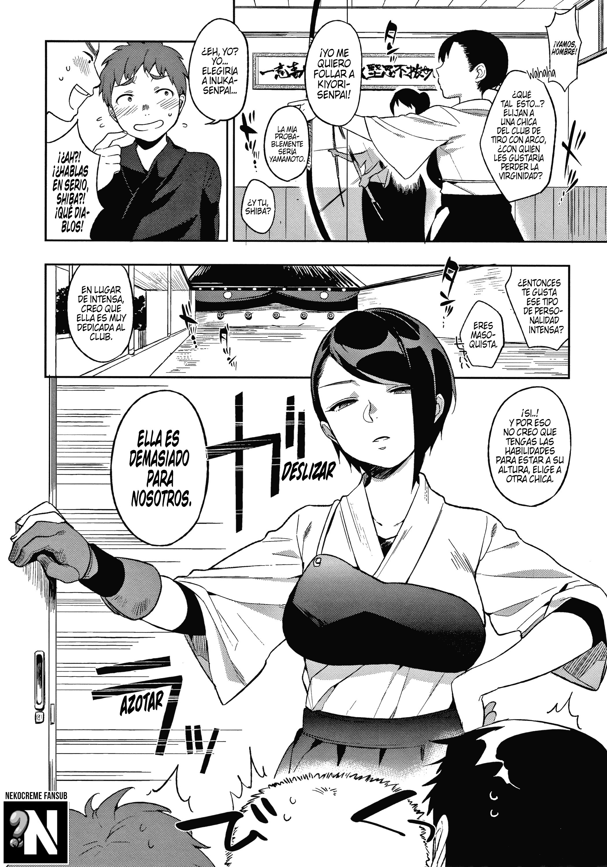 Dulce y Dominante, Arcos y Flechas: Capítulo 1 - Página 1