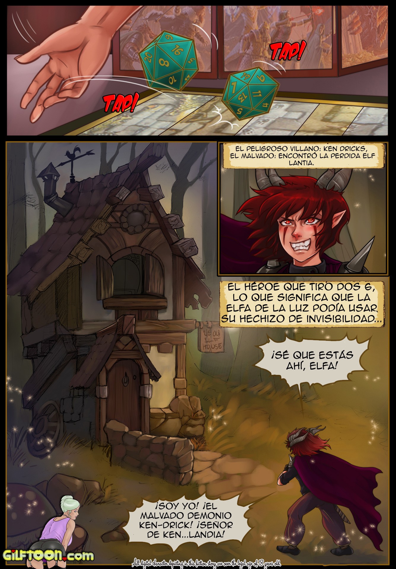 Dungeons and Fuckers – Gilftoon: Capítulo 1 - Página 1