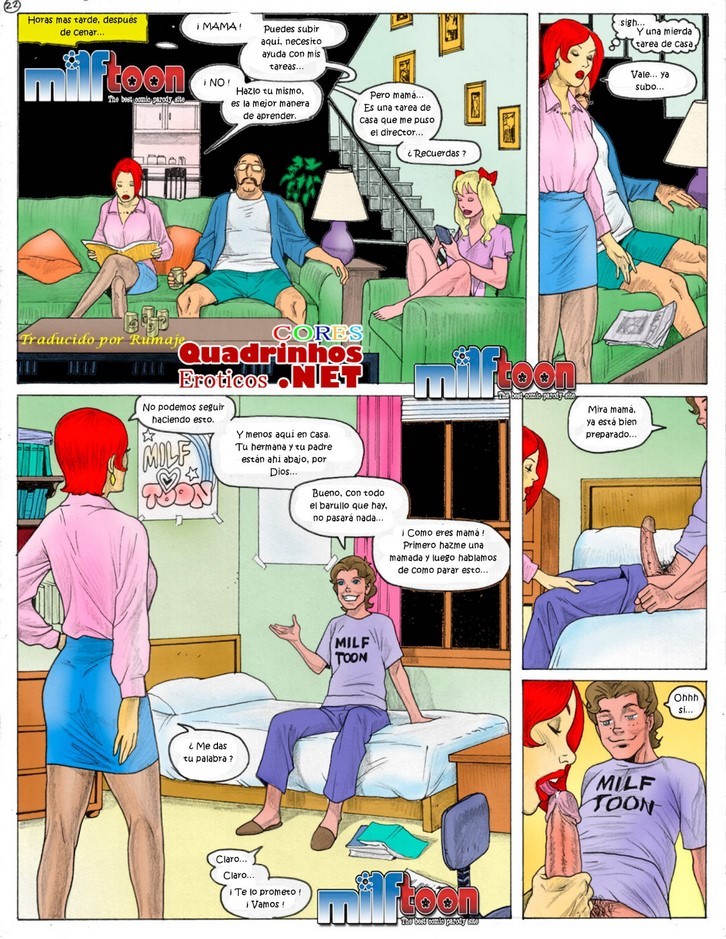 Familia Milftoon: Capítulo 3 - Página 1