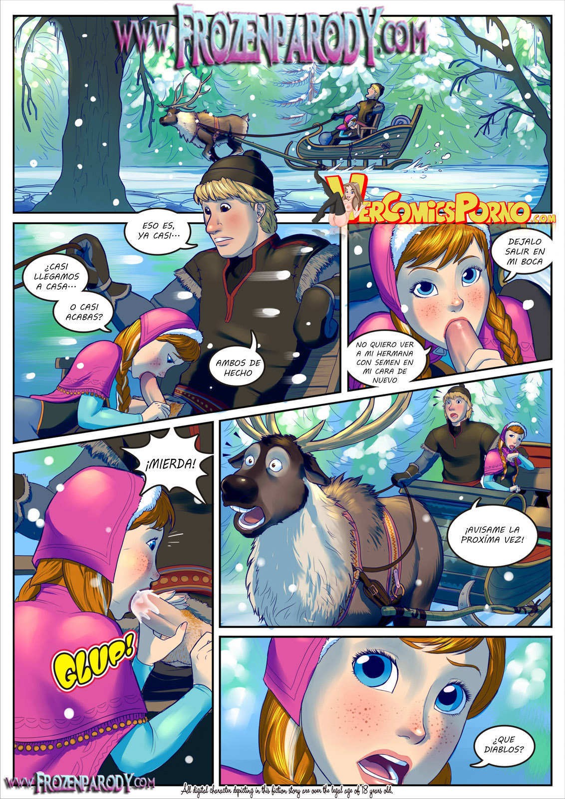 Frozen Parodia: Capítulo 1 - Página 1
