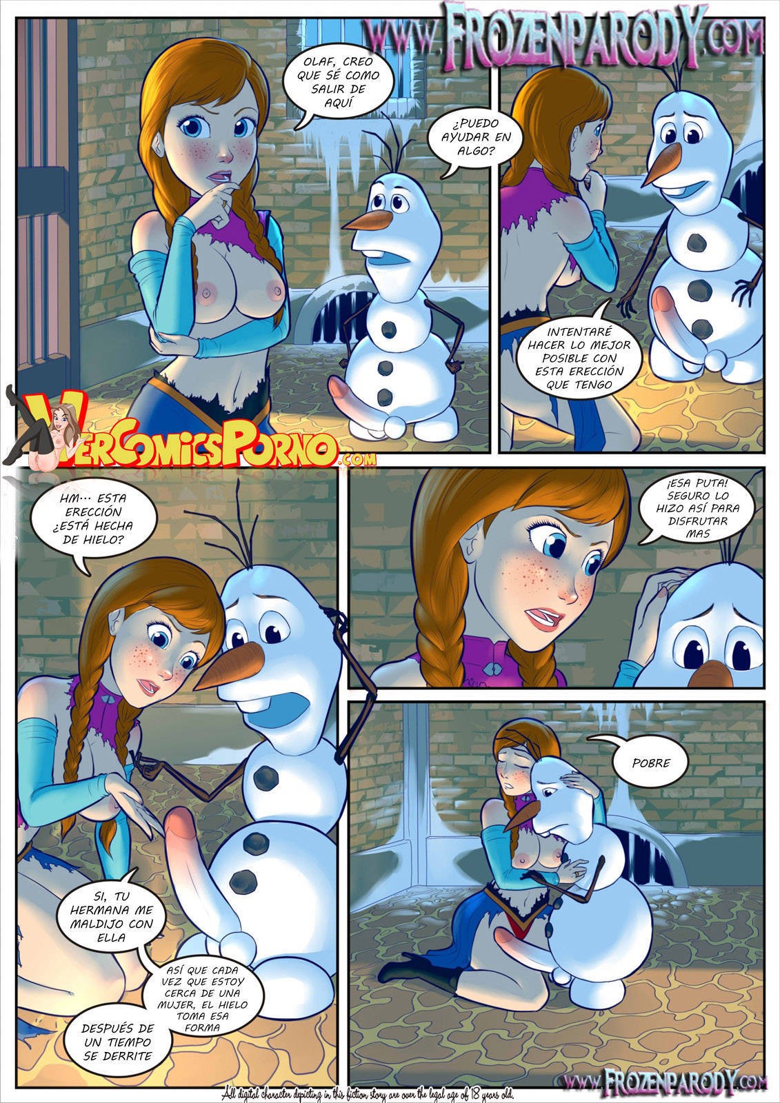 Frozen Parodia: Capítulo 3 - Página 1