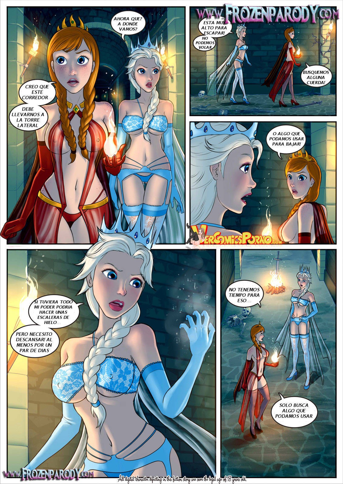 Frozen Parodia: Capítulo 5 - Página 1