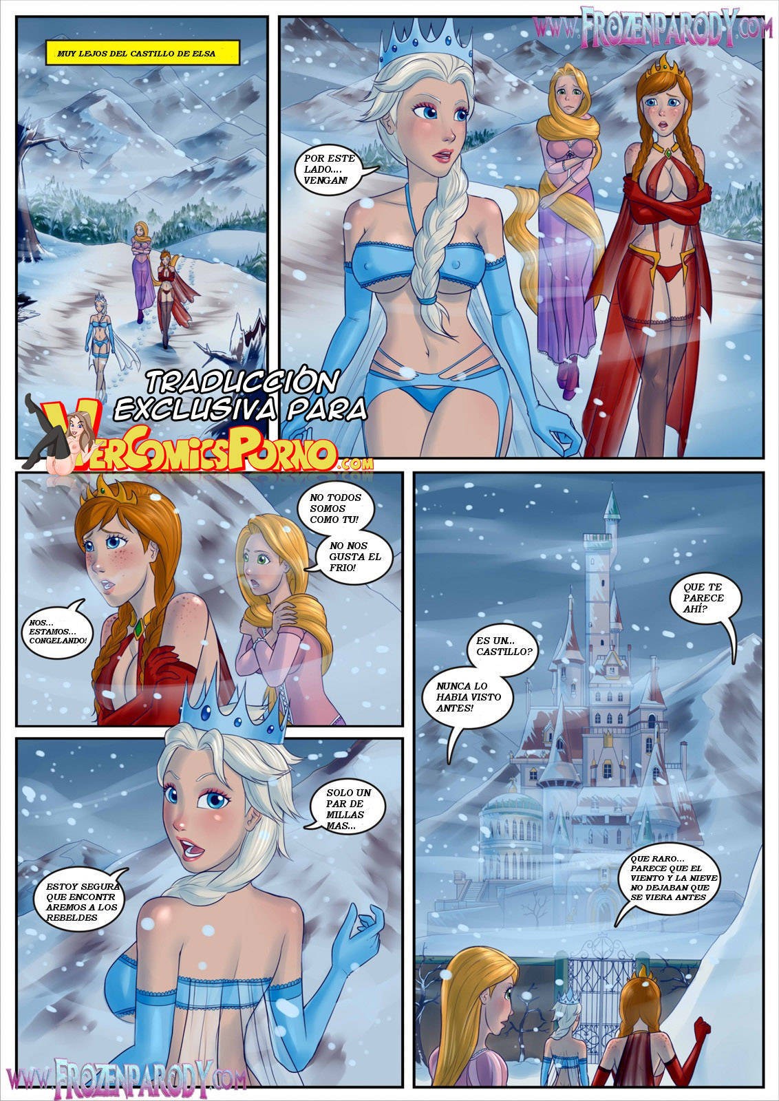 Frozen Parodia: Capítulo 6 - Página 1
