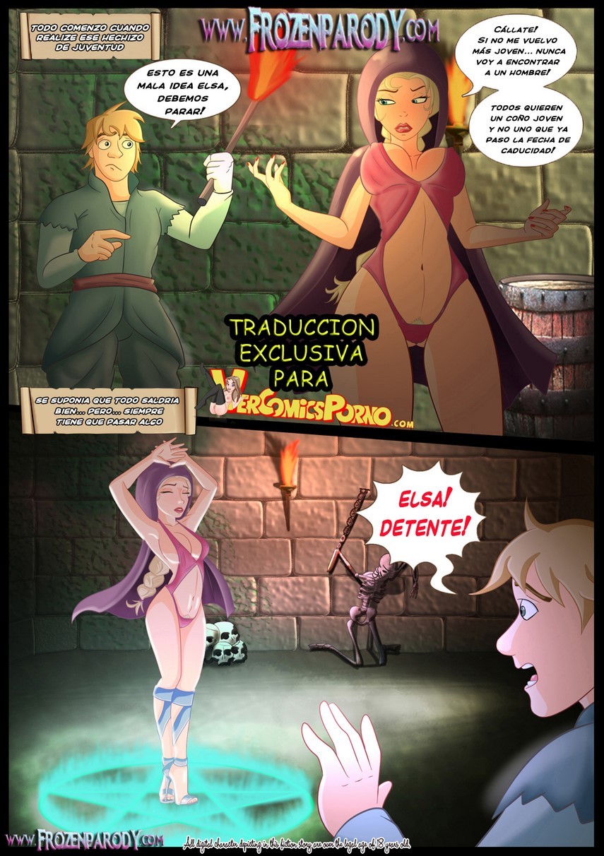 Frozen Parodia: Capítulo 7 - Página 1