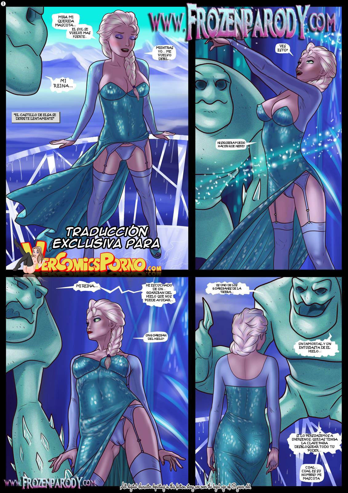 Frozen Parodia: Capítulo 8 - Página 1