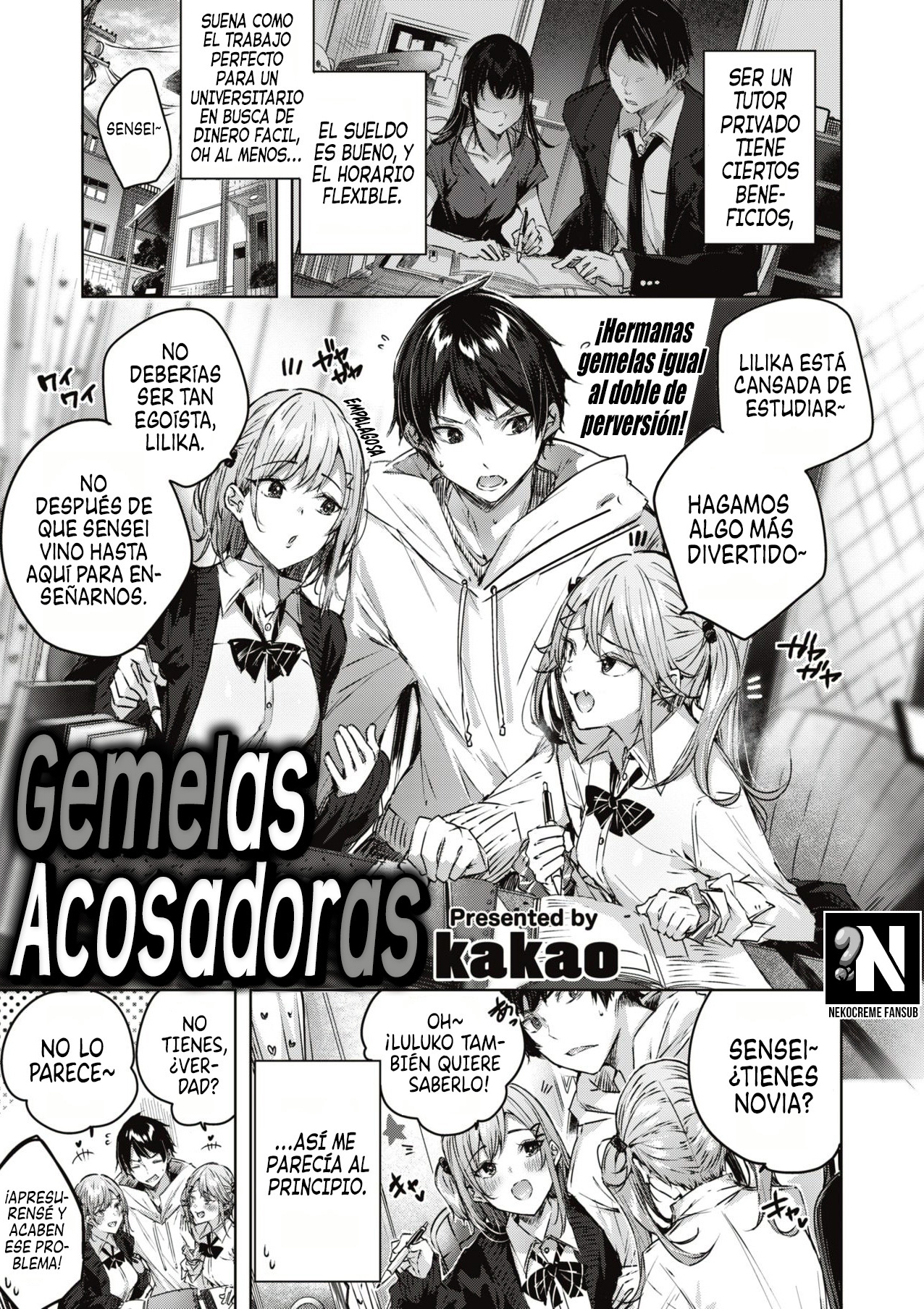 Gemelas Acosadoras: Capítulo 1 - Página 1