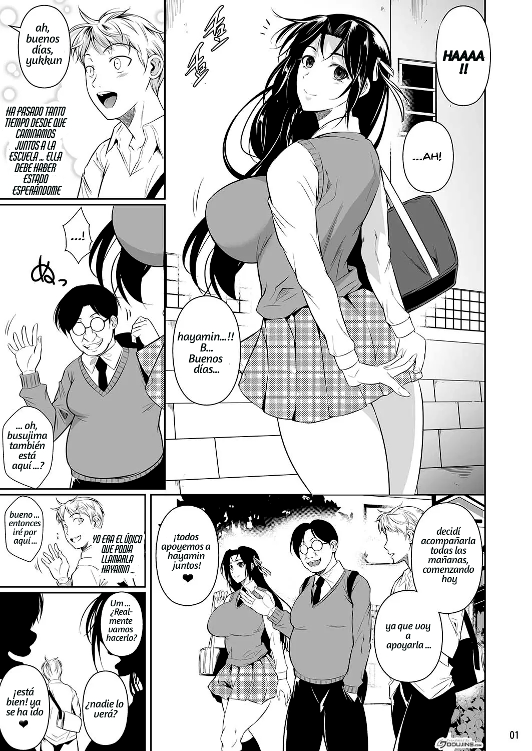 Hayami-san wa Me ga Miena 2: Capítulo 1 - Página 1