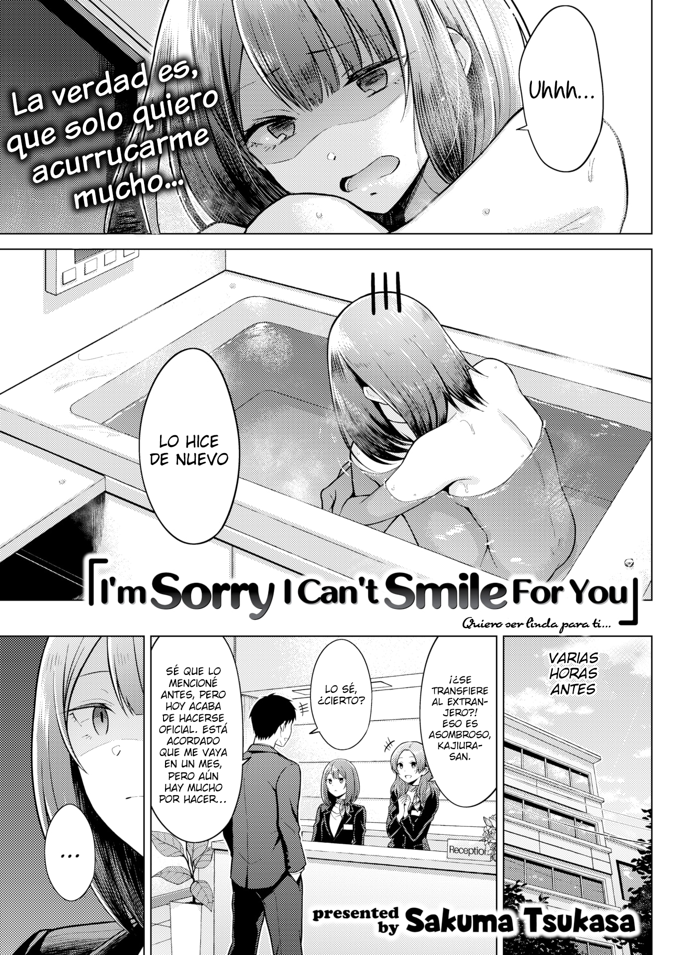 I'm Sorry I Can't Smile for You: Capítulo 1 - Página 1