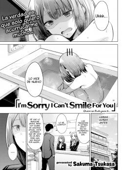 I'm Sorry I Can't Smile for You