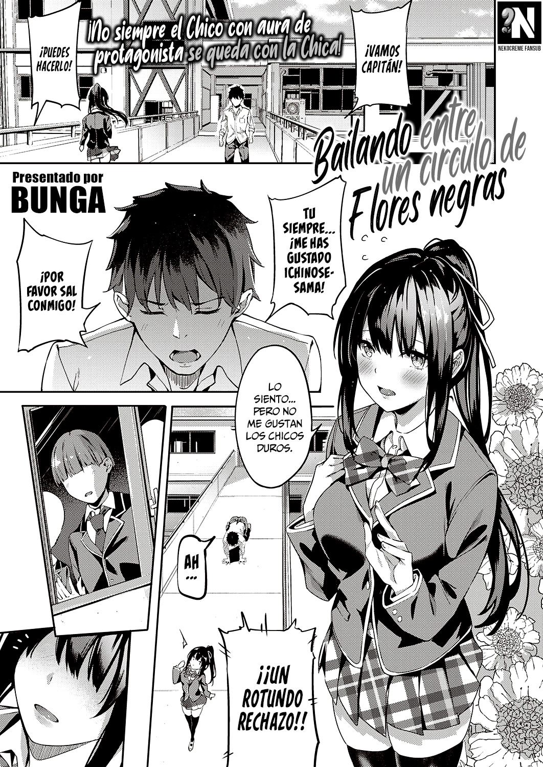 Bailando entre un círculo de Flores negras: Capítulo 1 - Página 1