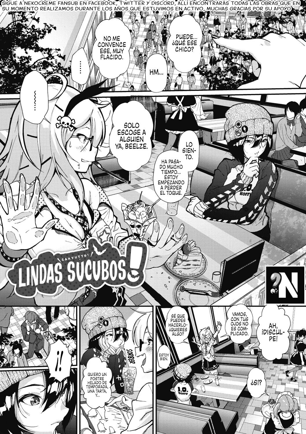 ¡Lindas Súcubos!: Capítulo 1 - Página 1