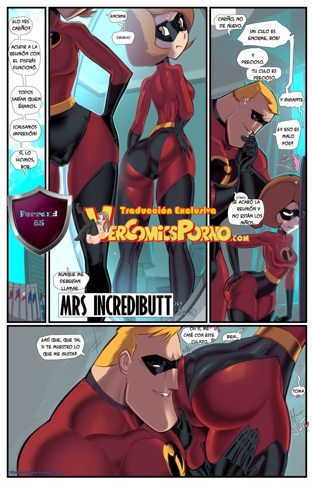 Los Increíbles - Mrs Incredibutt: Capítulo 1 - Página 1