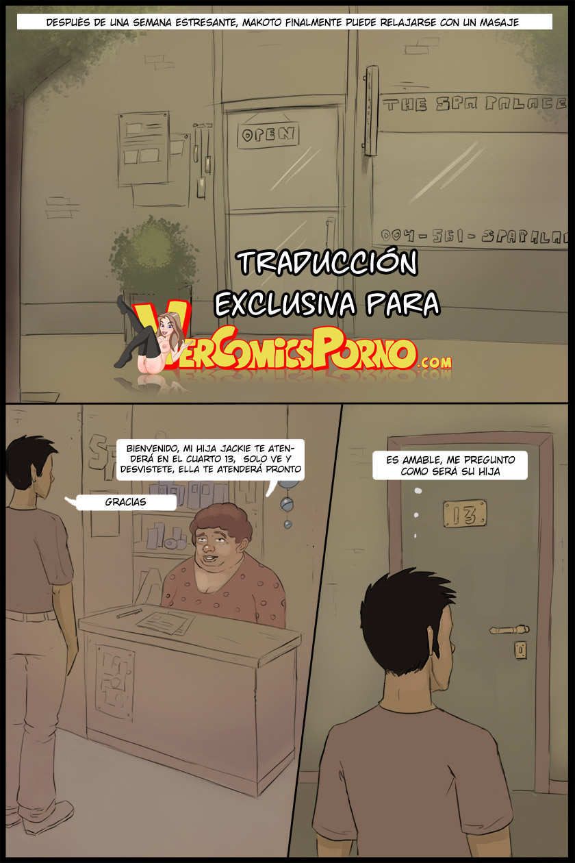 Makoto - La Experiencia del Masaje : Capítulo 1 - Página 1