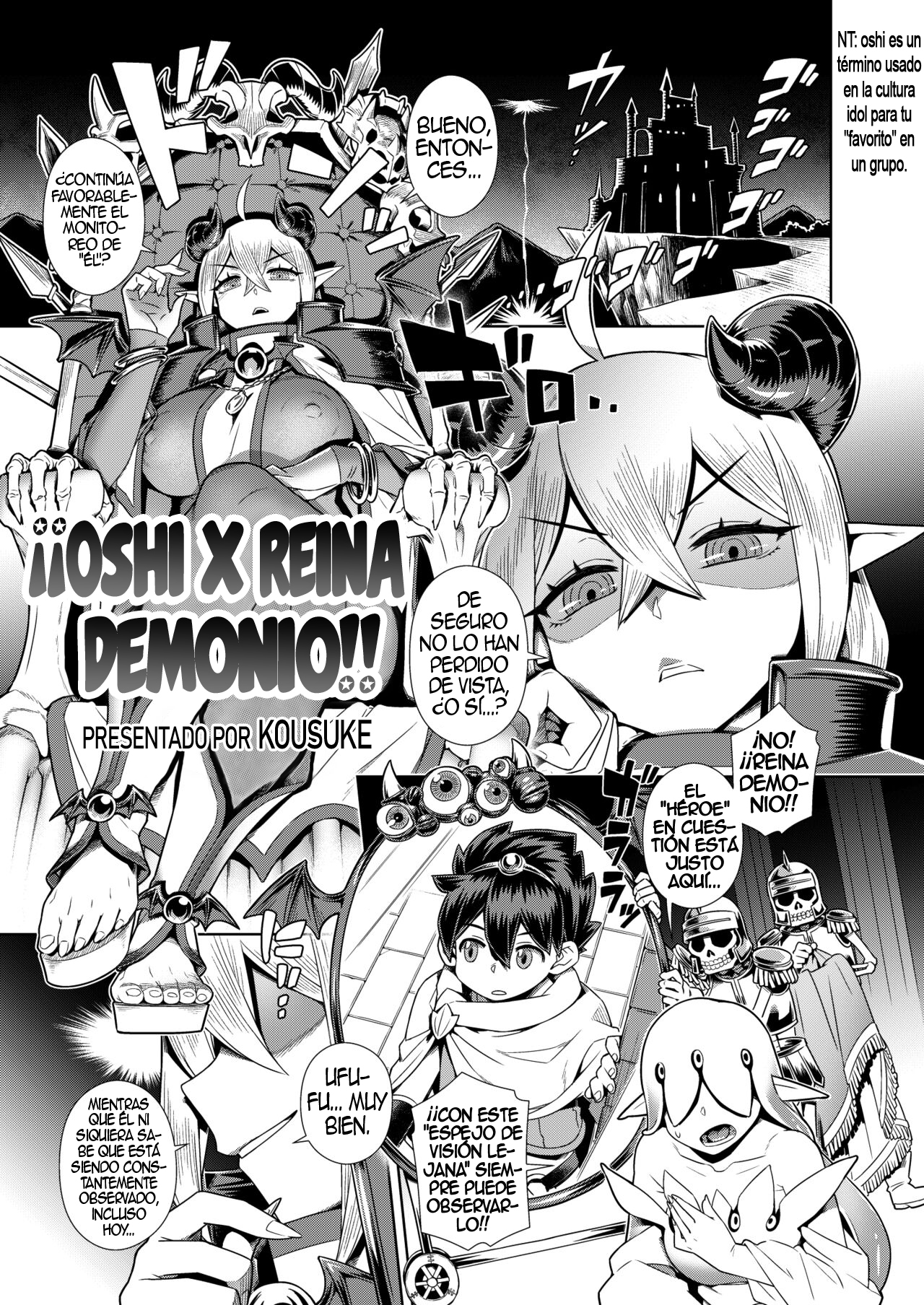 Maou-sama wa Nigerarenai - The Demon Queen can't escape: Capítulo 3 - Página 1