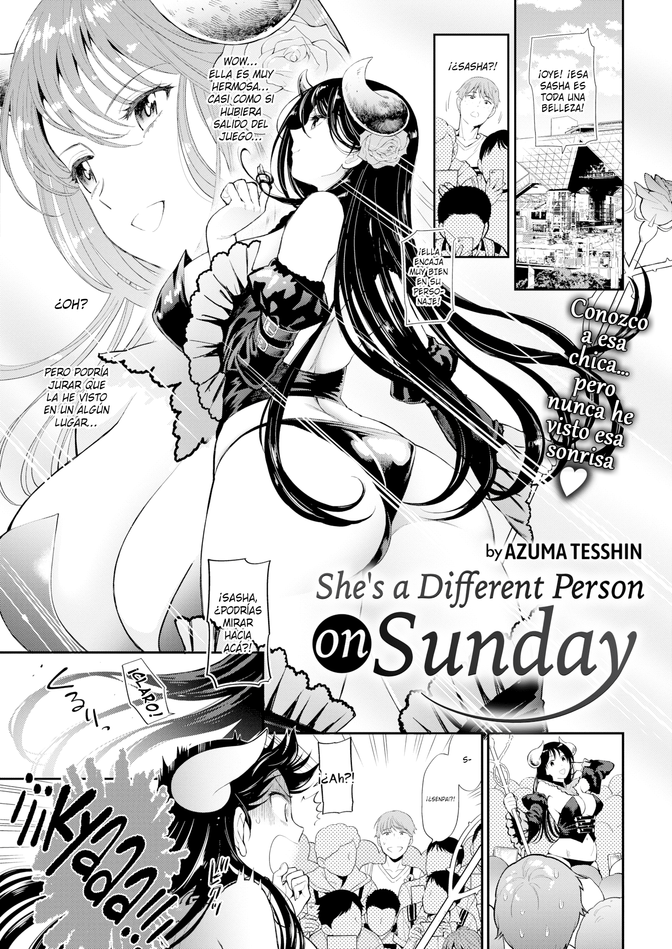She's a Different Person on Sunday: Capítulo 1 - Página 1