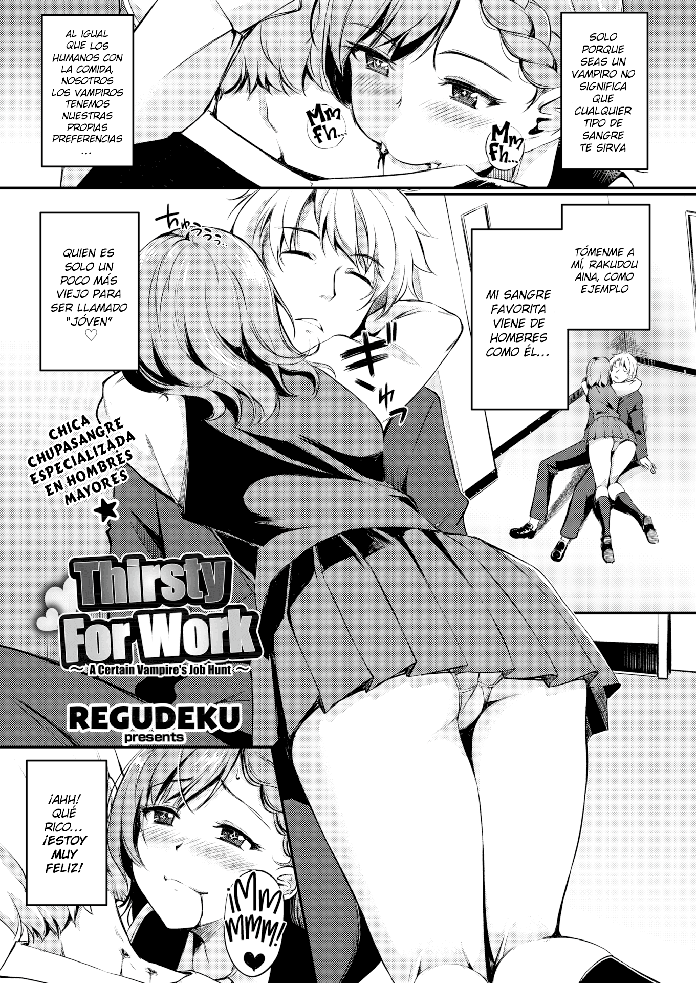 Thirsty For Work ~A Certain Vampire's Job Hunt~: Capítulo 1 - Página 1