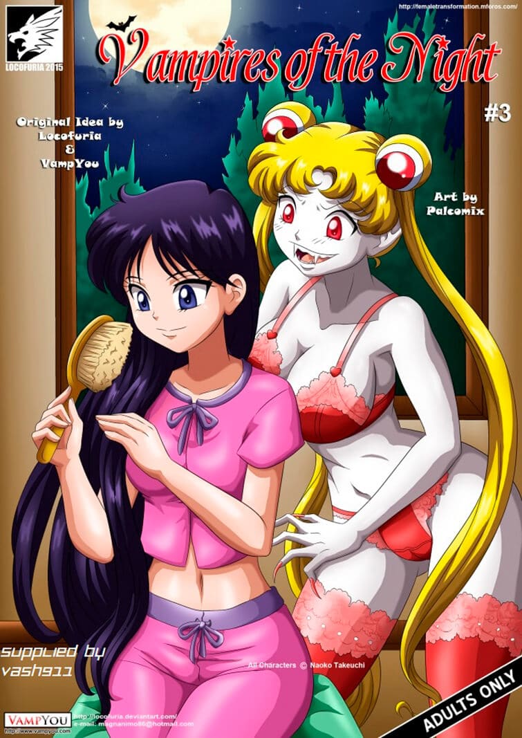 Vampiros de la Noche - Sailor Moon - 5 Capítulos Colección: Capítulo 3 - Página 1