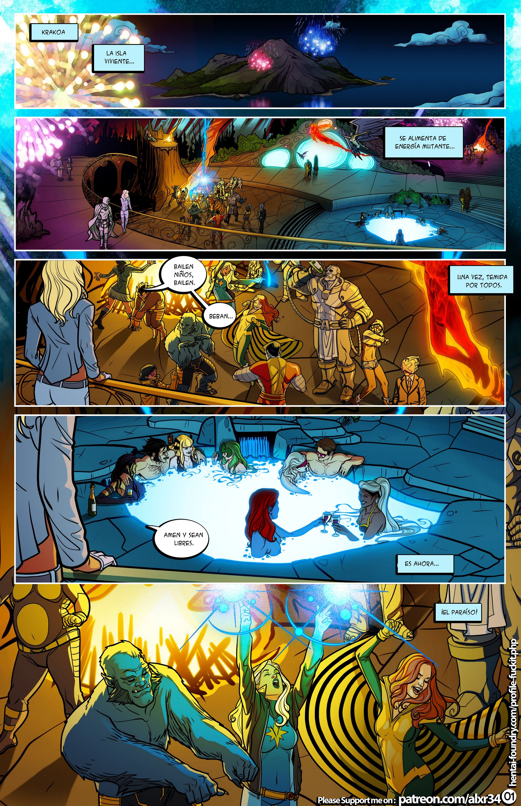 X-men Bacchanalia: Capítulo 1 - Página 1